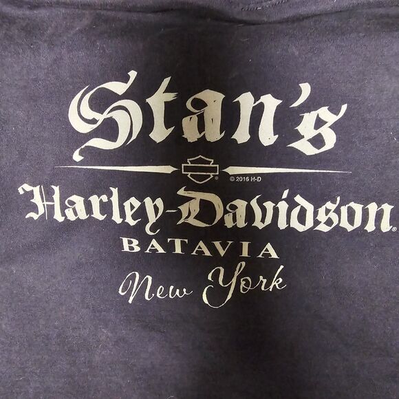 Harley-Davidson T-shirt size 2XL Stan's Batavia New York - Picture 5 of 5